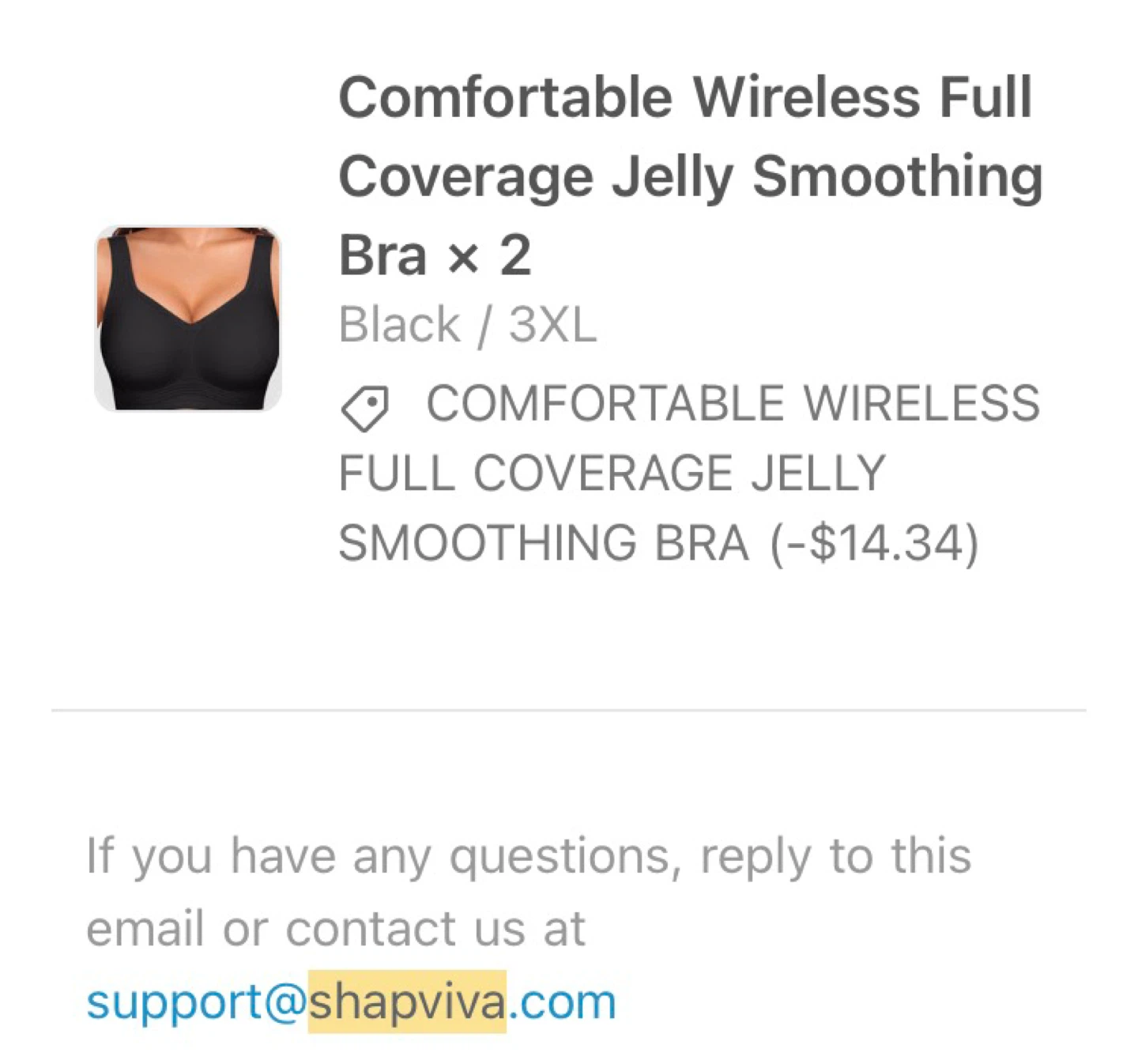 Comfortable Wireless Full Coverage Jelly Smoothing Bra - photo 5