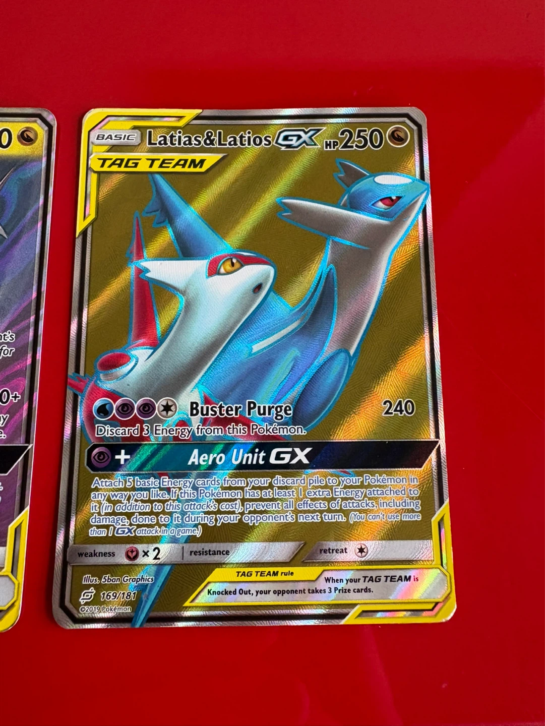 Latias and latios GX (FULL ART)