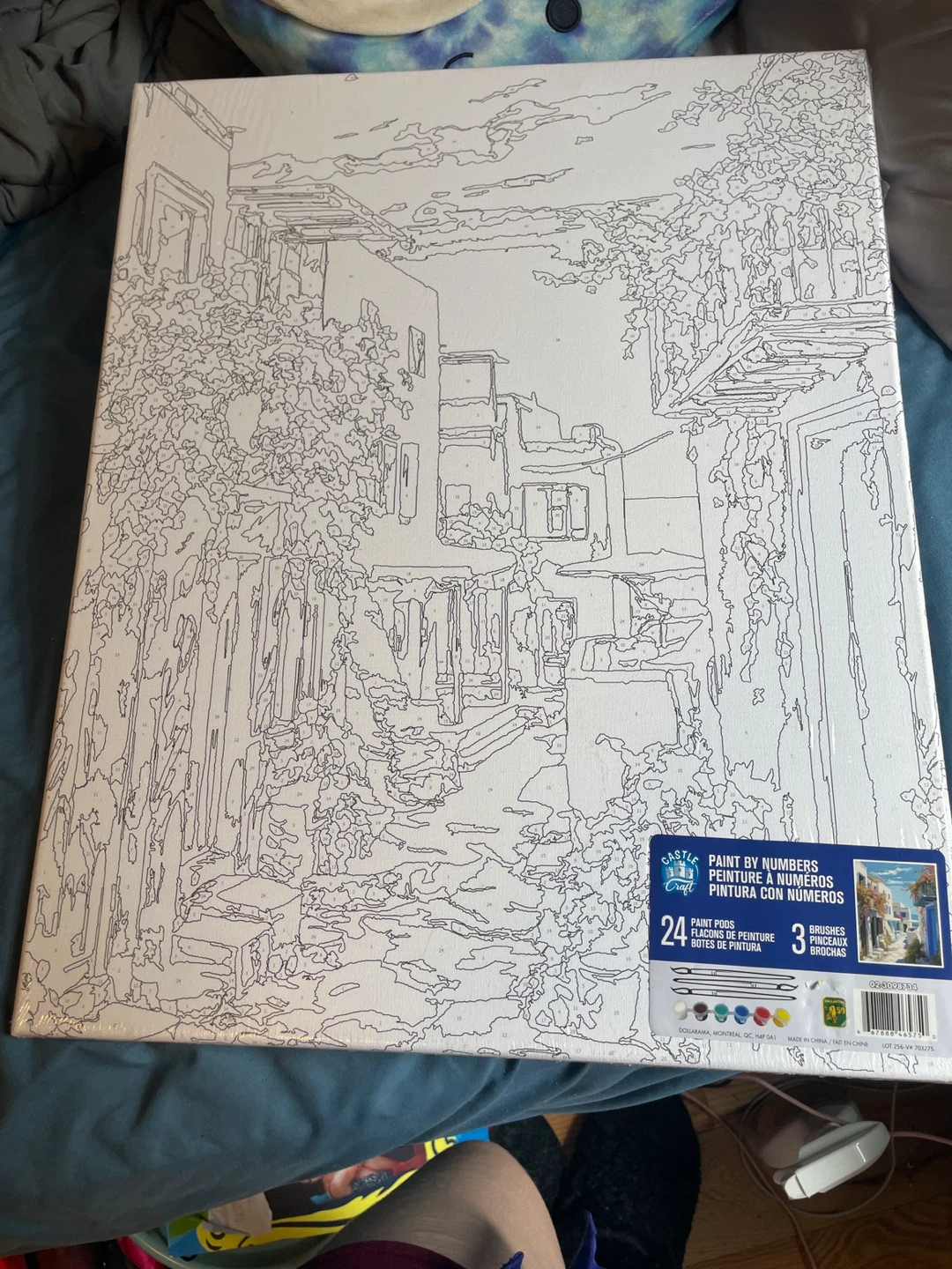 Castle Craft Paint By Numbers Kit