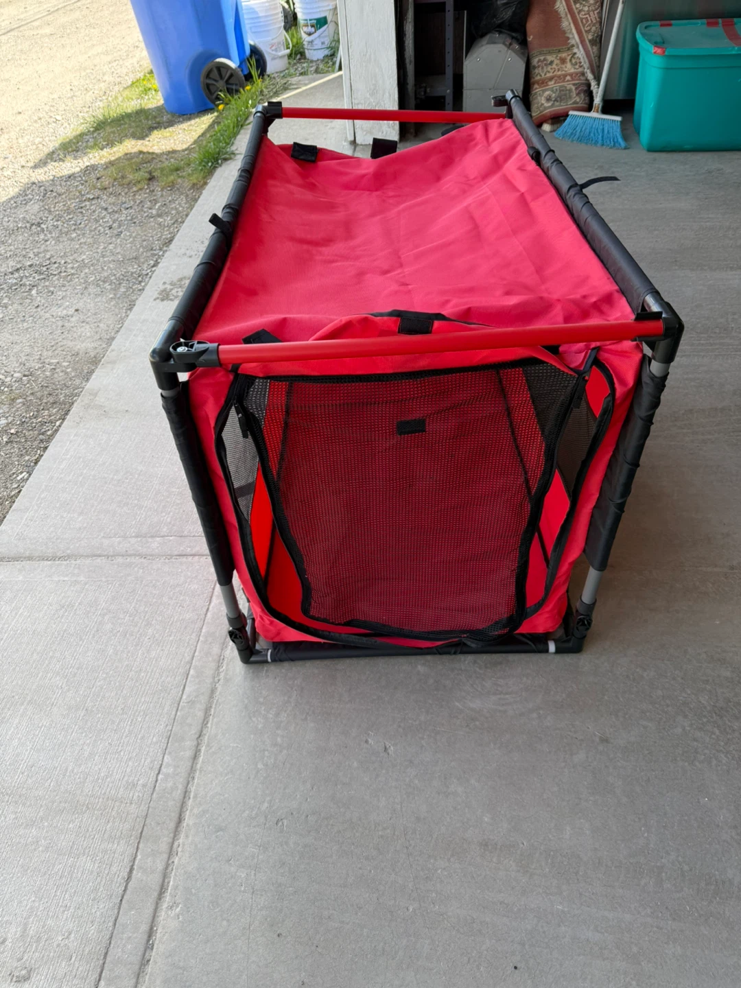 Red Pop-Up Pet Playpen