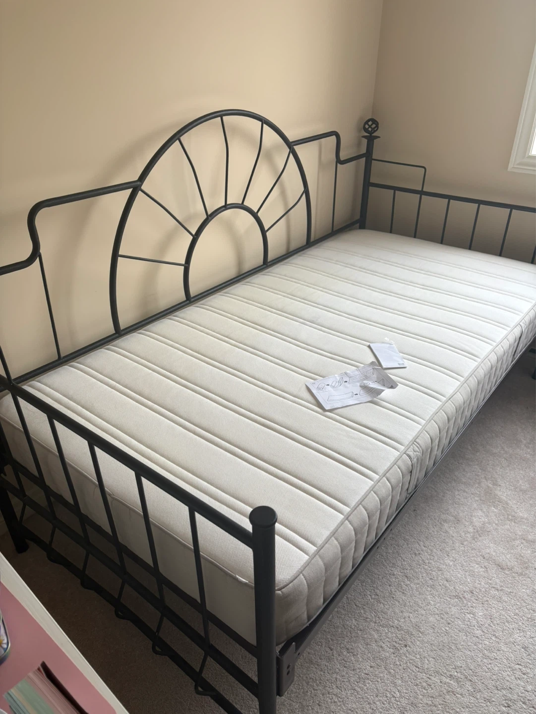 Metal Daybed with Mattress - Twin Size - photo 3
