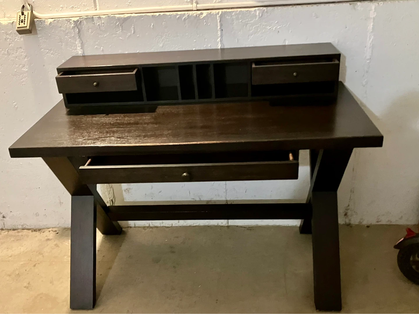 Beautiful Wooden Secretary Desk
