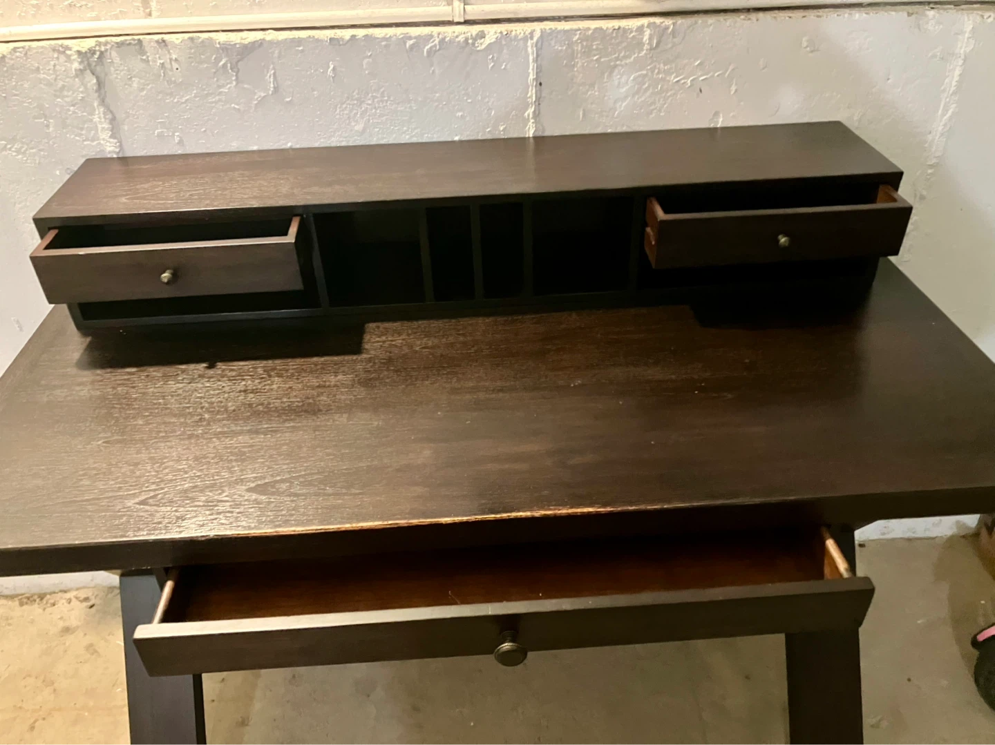 Beautiful Wooden Secretary Desk - photo 3