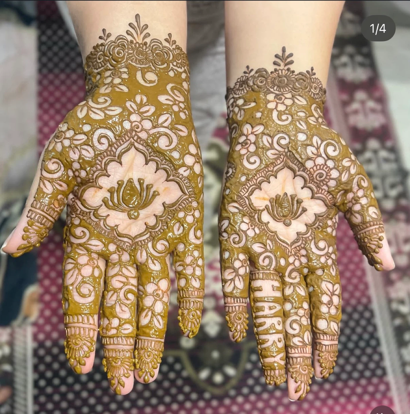 Henna Hand Art