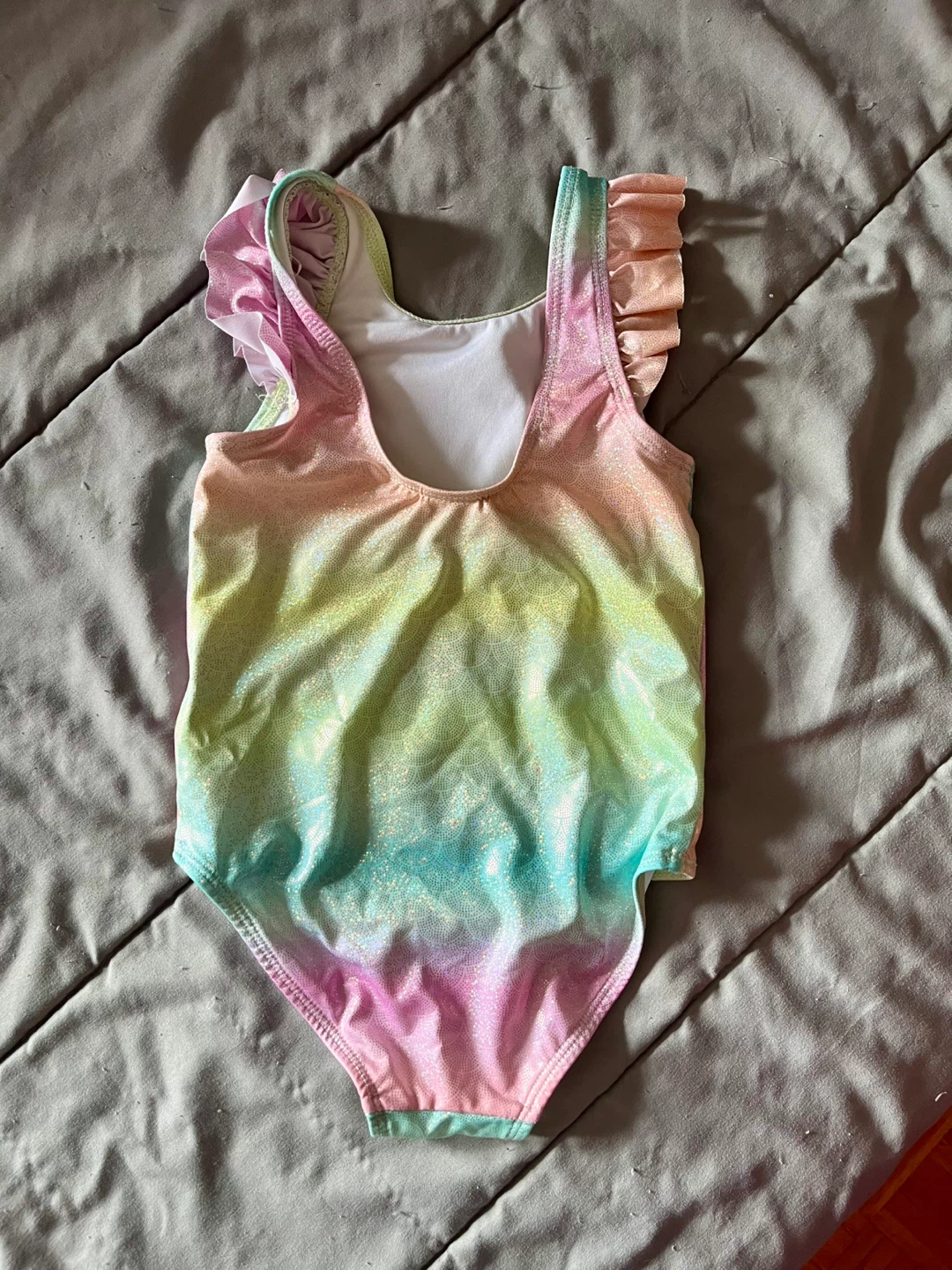 Old Navy Toddler Girls Rainbow Sparkle Swimsuit - photo 2
