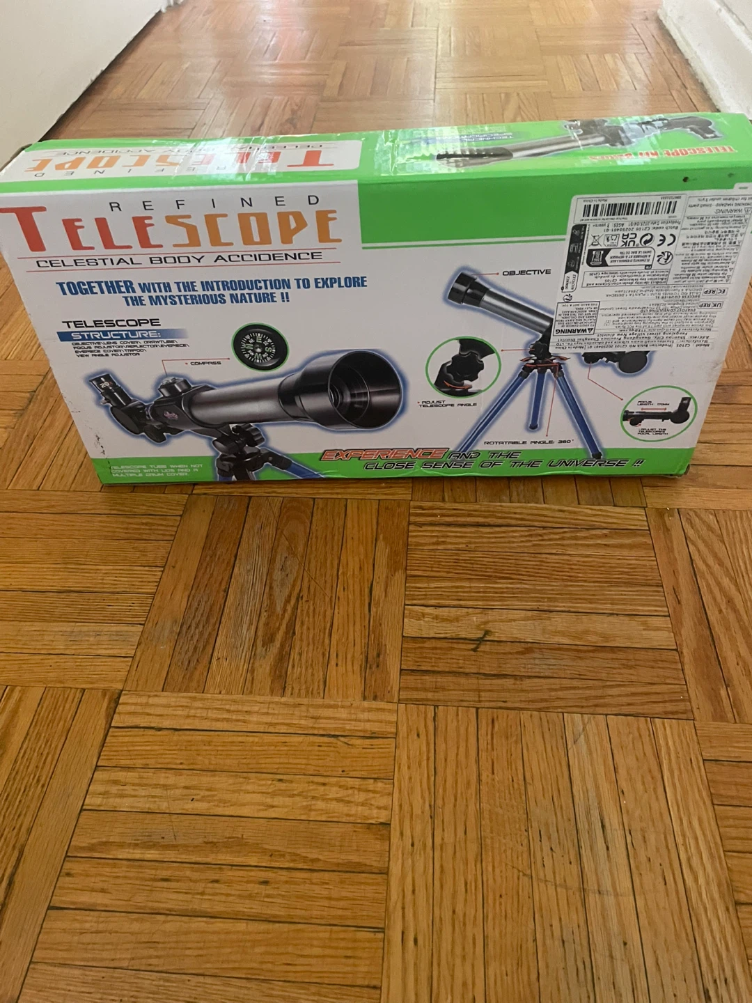 Brand New Kids Astronomy Refractor Telescope Sealed - photo 2