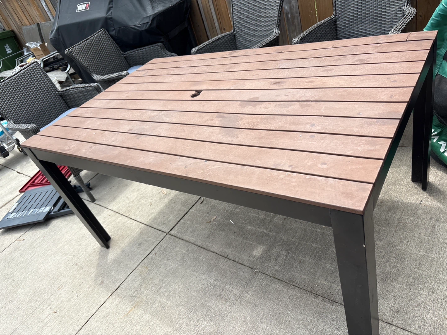 Outdoor Dining Table $20