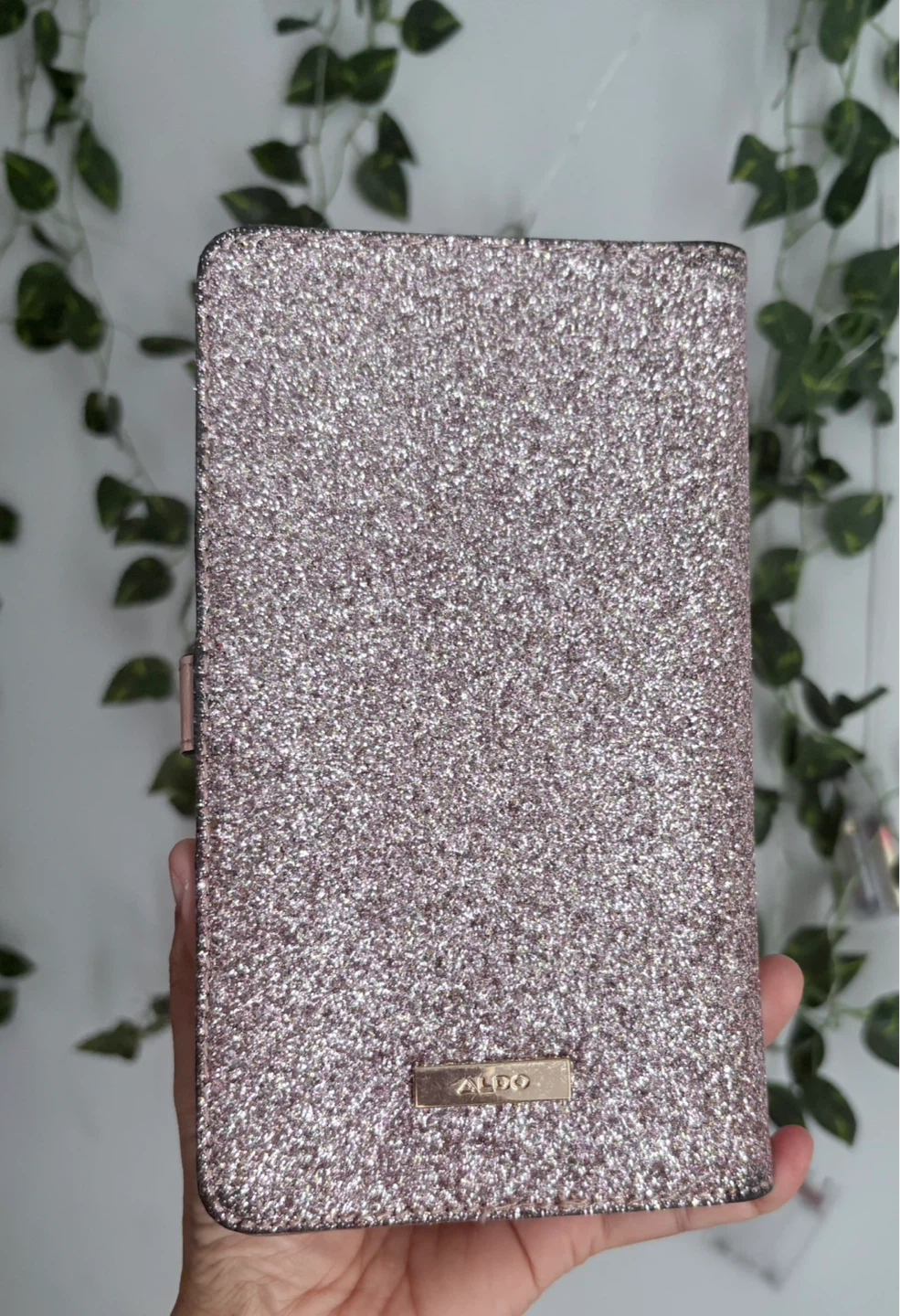 ALDO Glitter Travel Organizer !