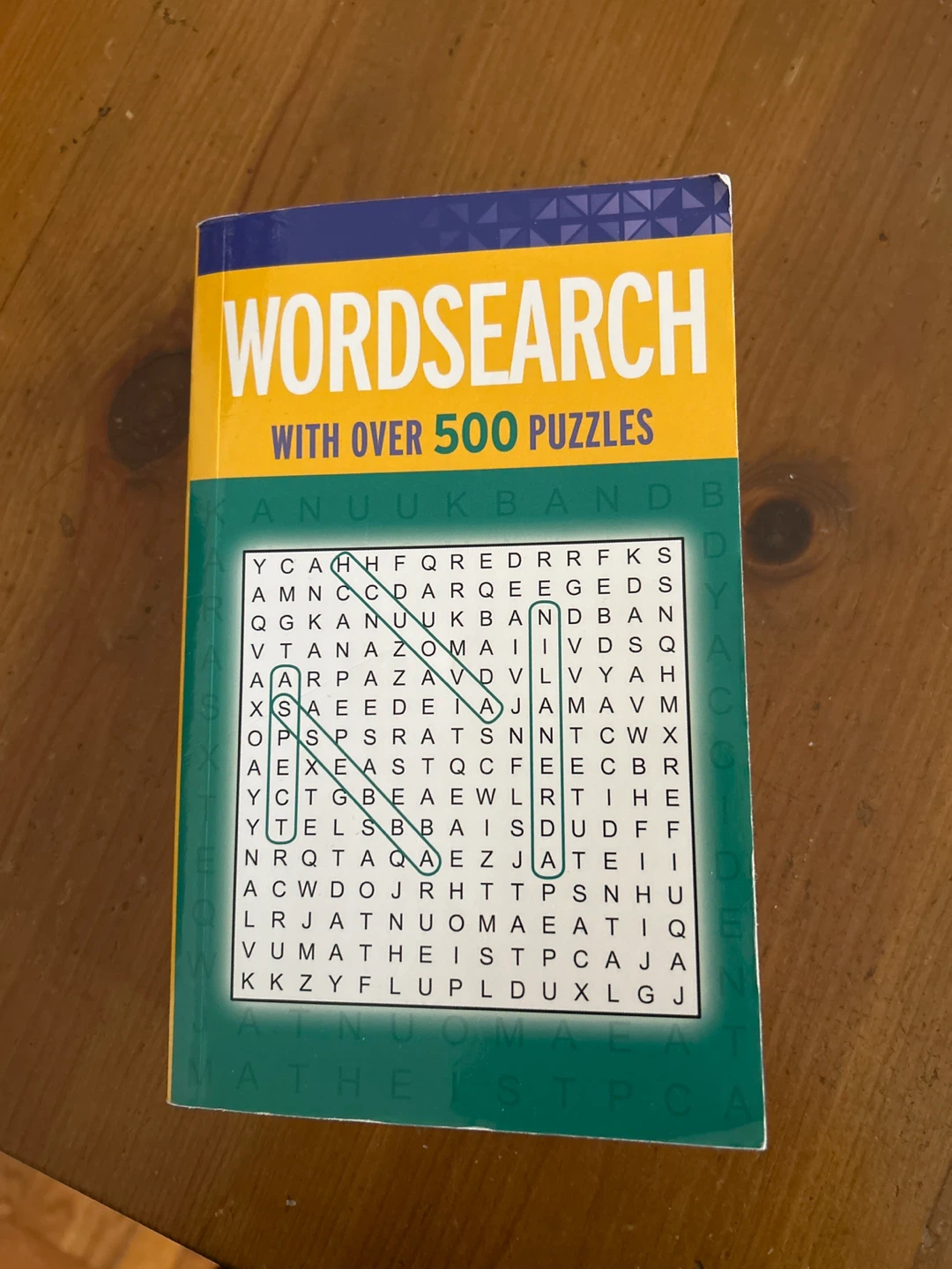 Word Search Book with Over 500 Puzzles