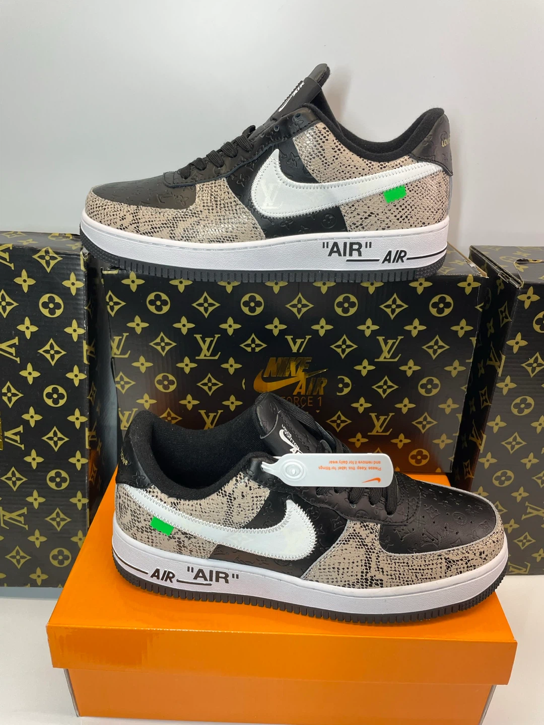 Nike Air Force 1 "AIR" Sneakers - photo 2