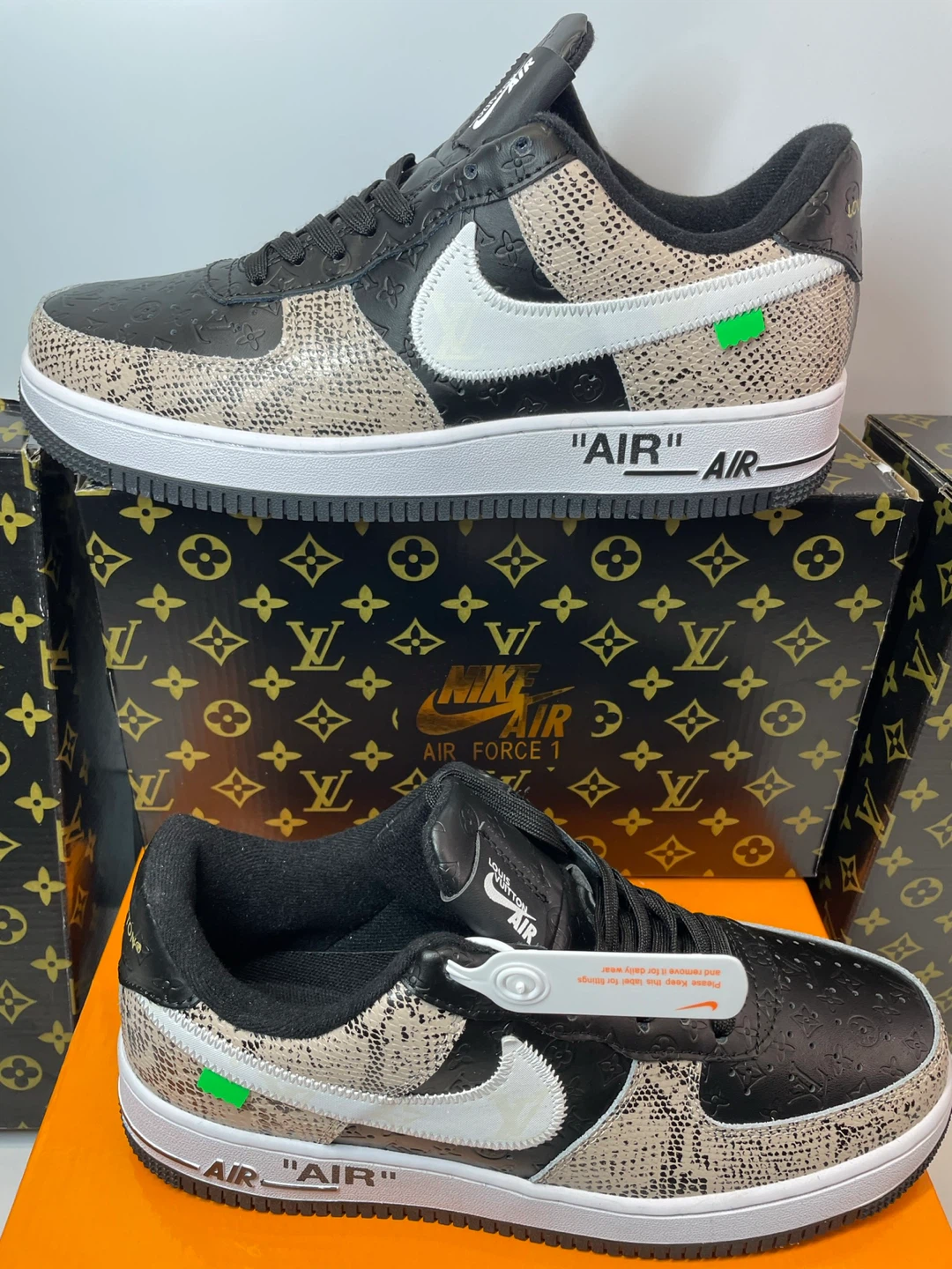 Nike Air Force 1 "AIR" Sneakers - photo 3