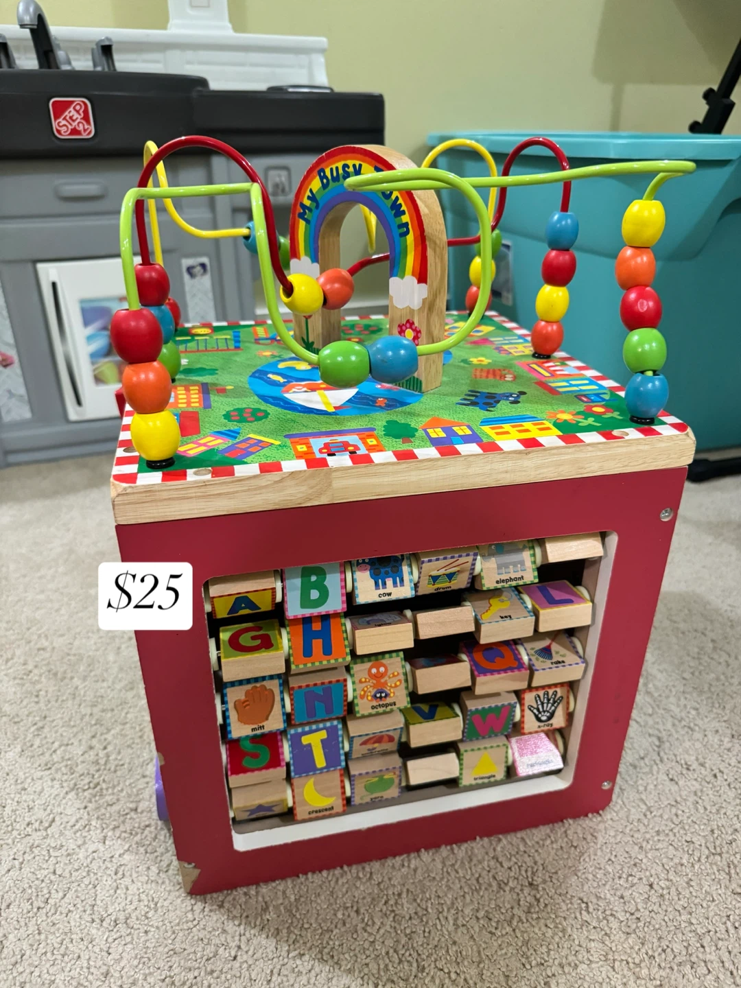 Sensory toy Activity Cube