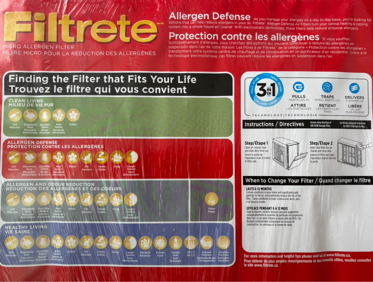 Filtrete 16x25x4 Micro Allergen Filter - photo 4