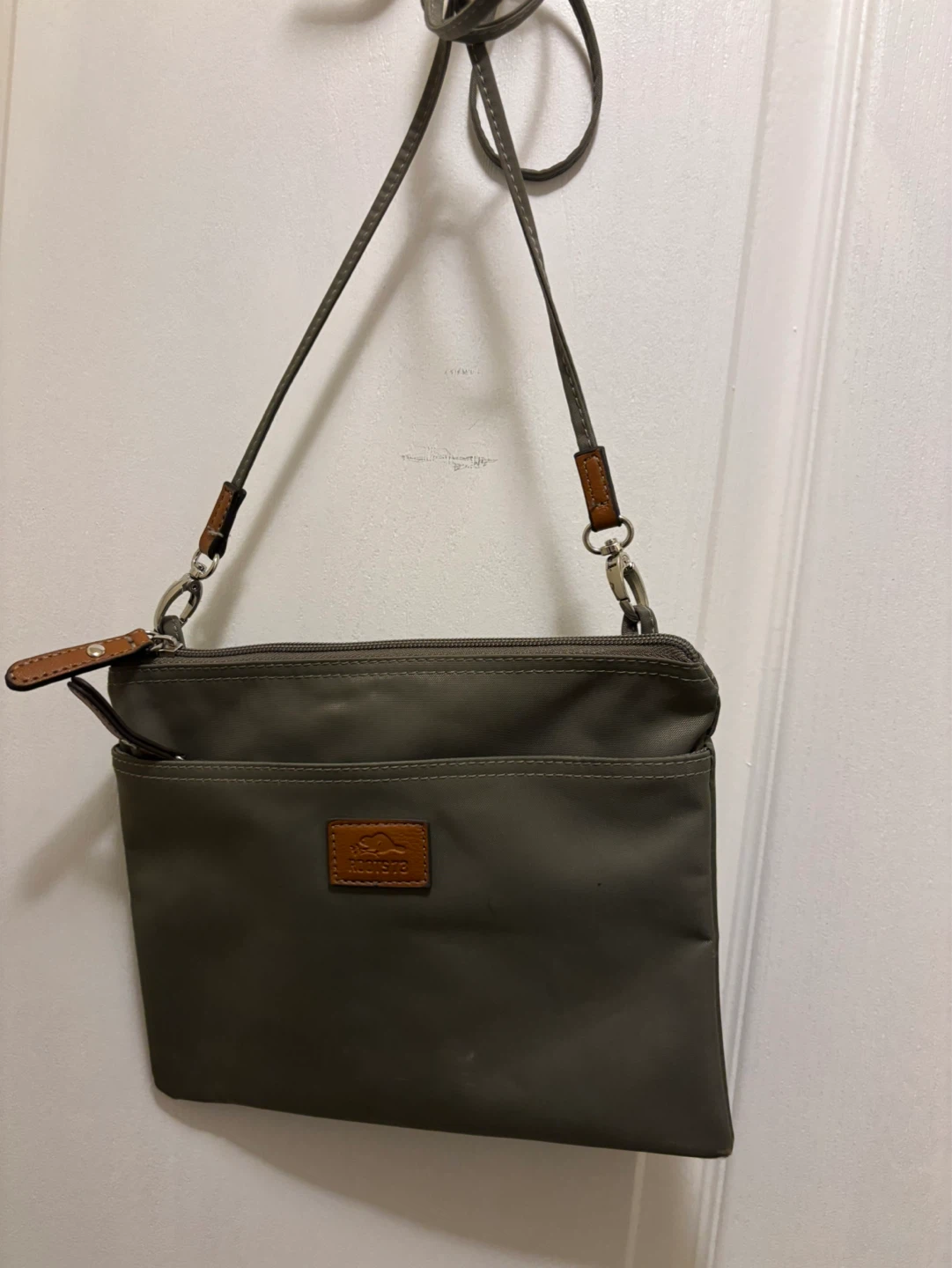 Roots 73 Crossbody Bag - Olive Green