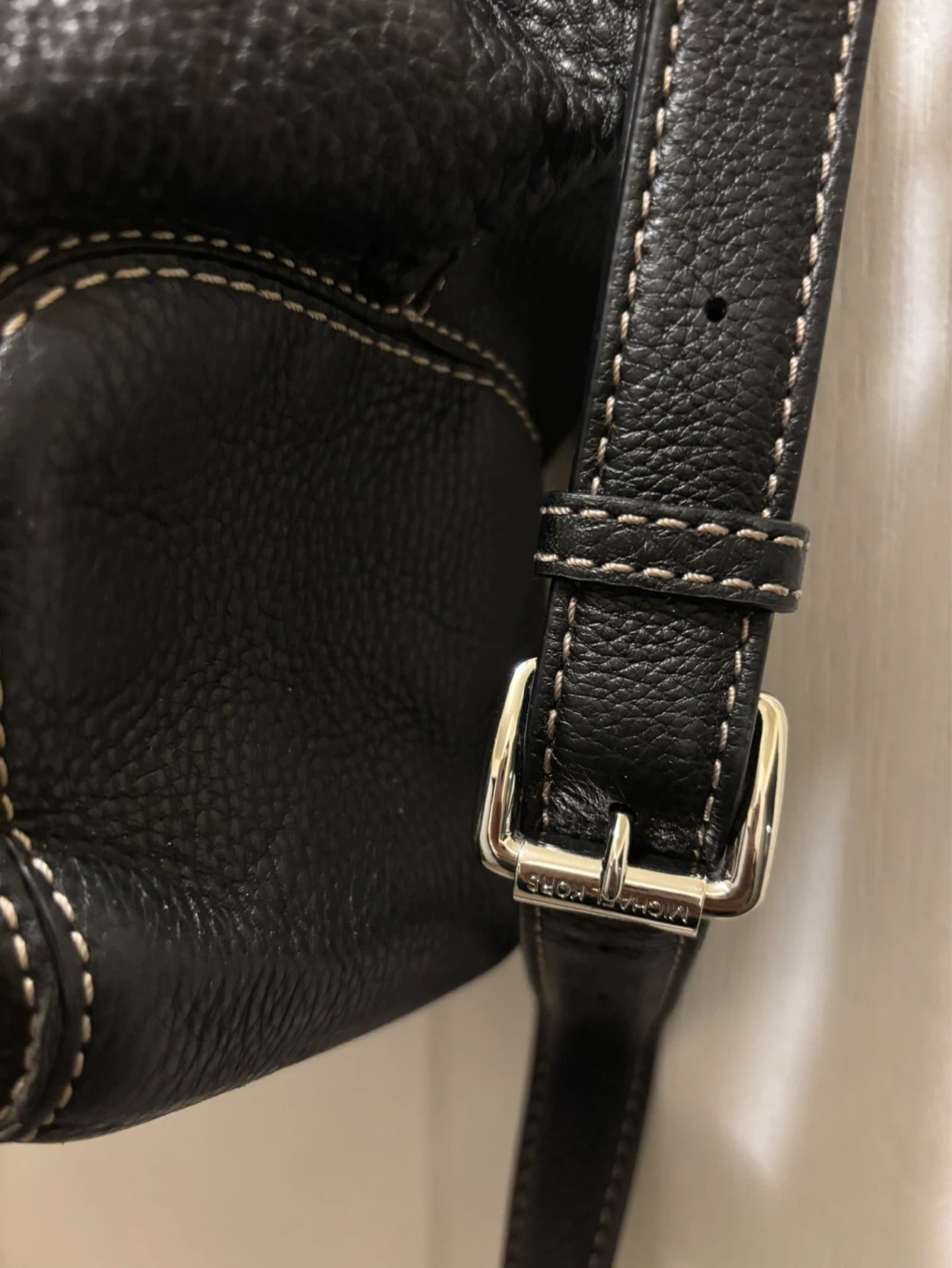 Michael Kors Black Leather Satchel Handbag - photo 3