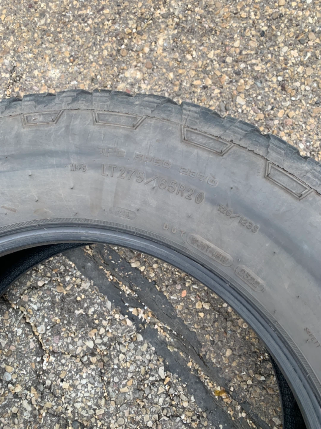 Goodyear Wrangler LT275/65R20 Tire - photo 5