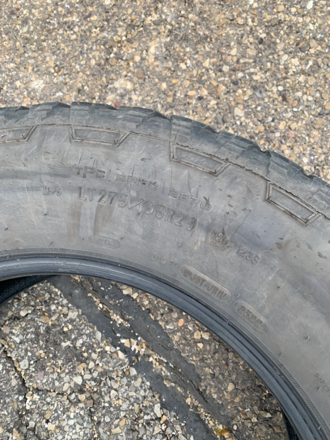 Goodyear Wrangler LT275/65R20 Tire - photo 3