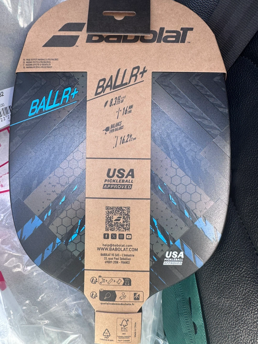 Babolat BALLR+ Pickleball Paddle - photo 2