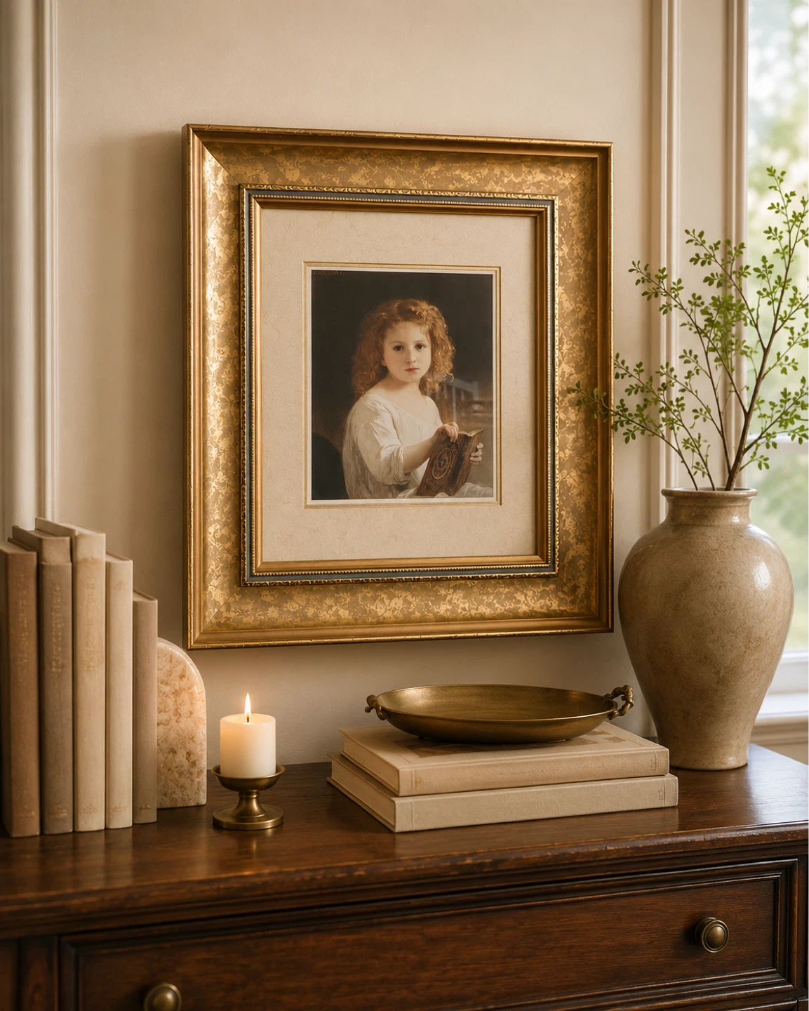 Framed Print of “The Story Book”