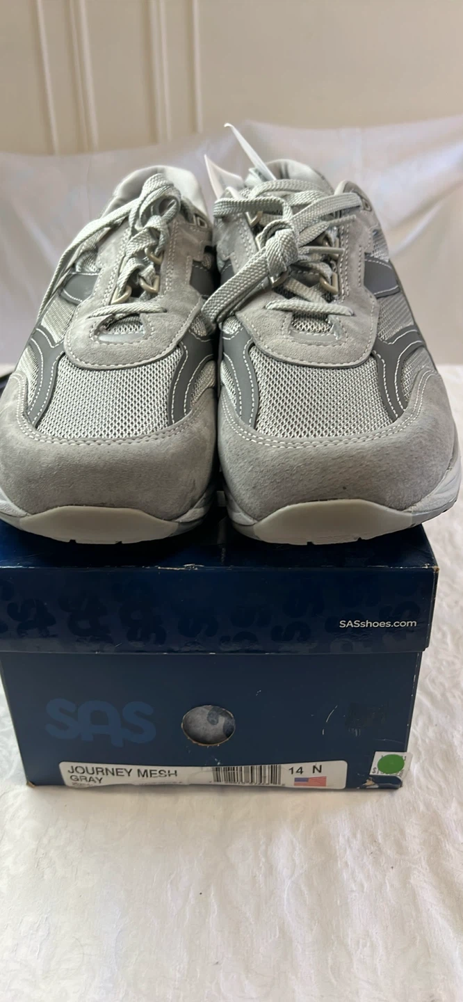SAS Journey Mesh Gray Sneakers Size 14 N - photo 2