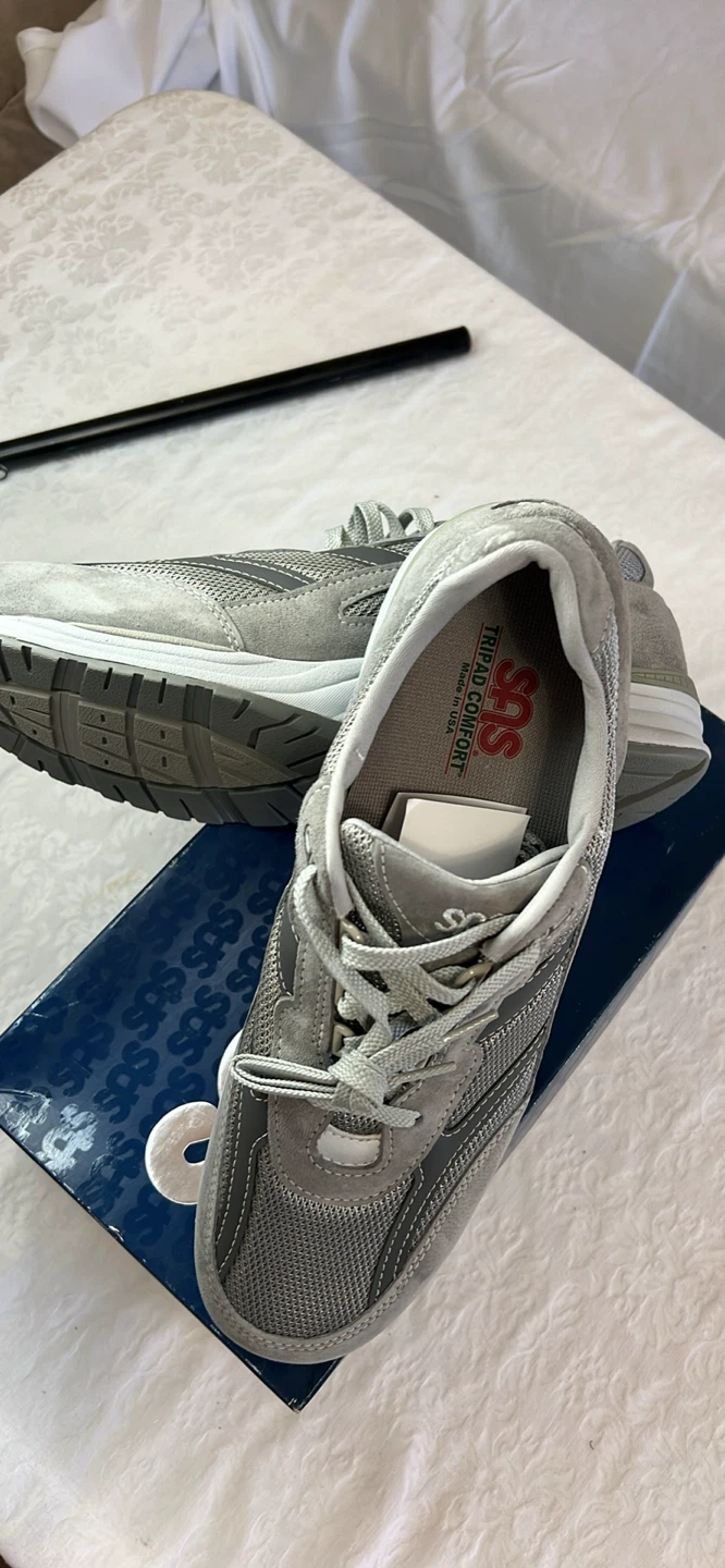 SAS Journey Mesh Gray Sneakers Size 14 N