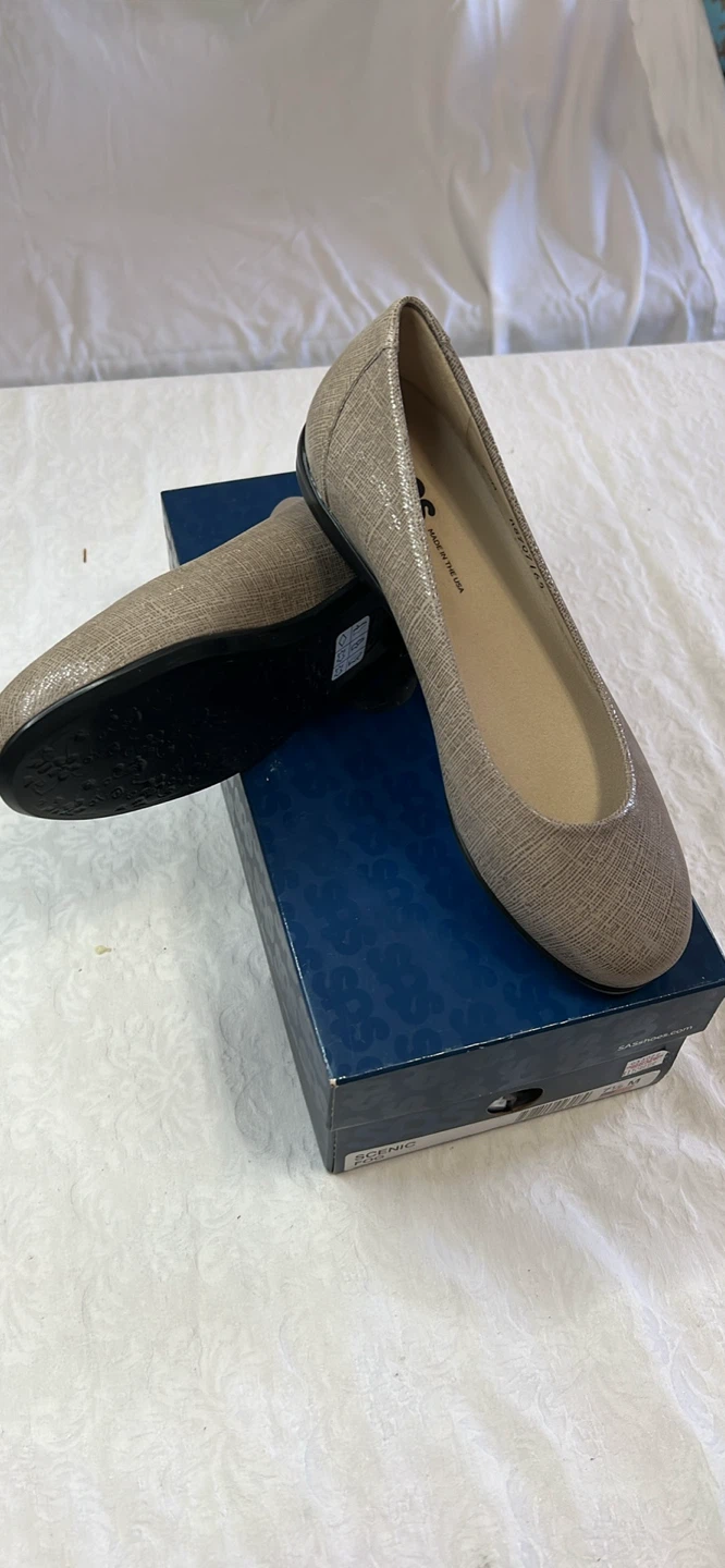 SAS "Scenic" Flats Taupe Women's Shoes Size 7.5M - photo 2