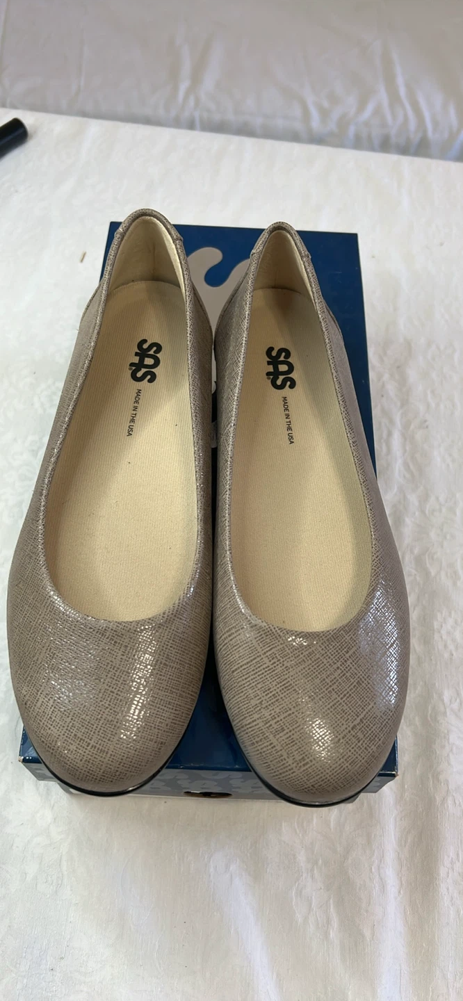 SAS "Scenic" Flats Taupe Women's Shoes Size 7.5M - photo 3
