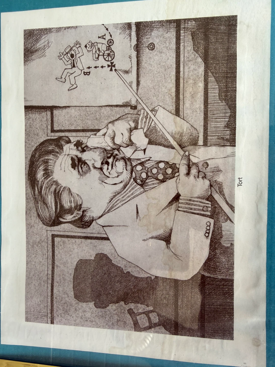 Framed Cartoon Prints - Judge, Traffic Court, Divorce Lawyer - photo 2