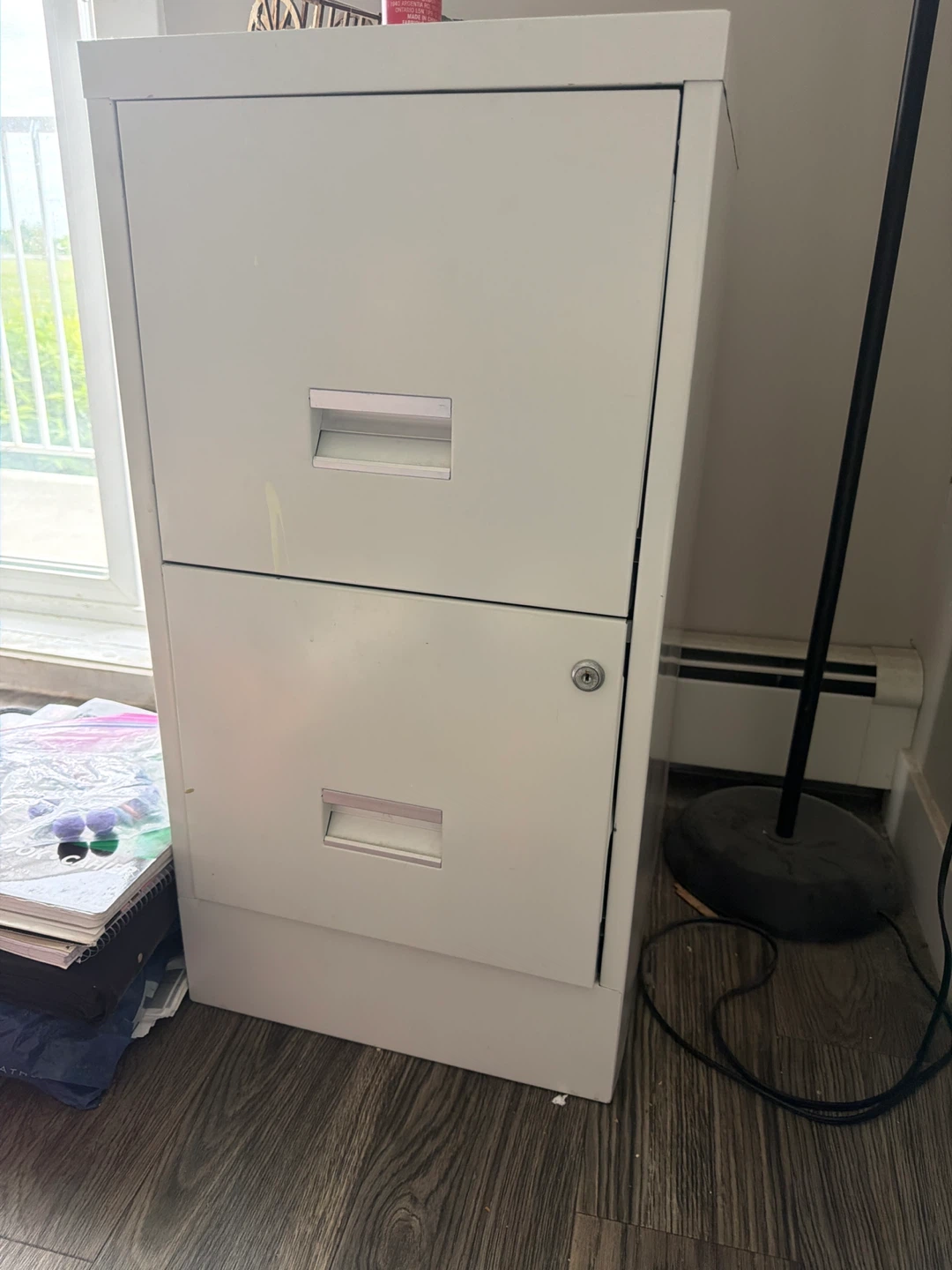 2-Drawer Metal Filing Cabinet