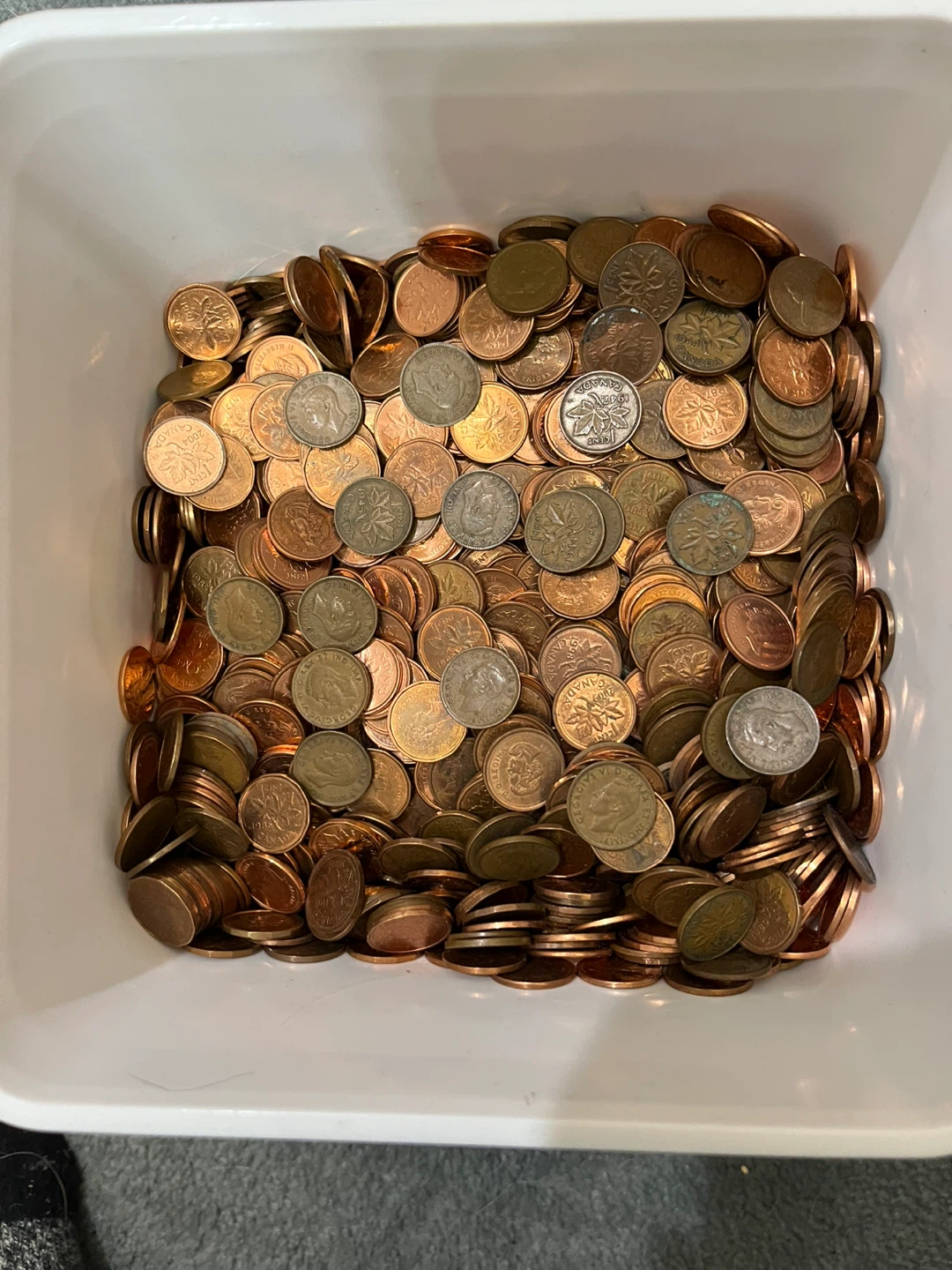 Assorted Rolls of Pennies  and loose 93 lbs - photo 2