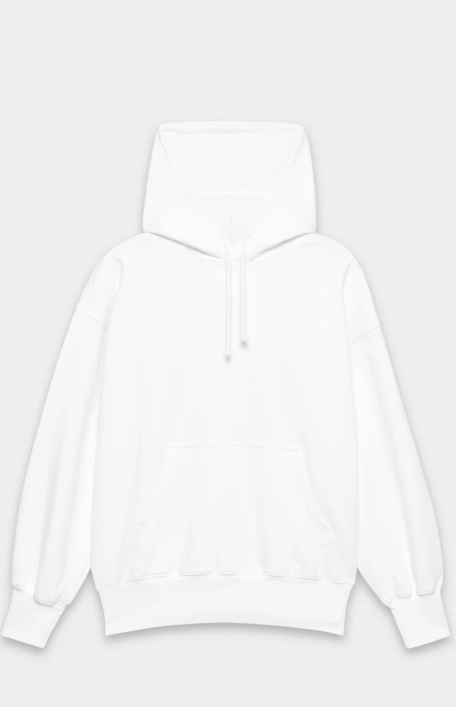 Aritzia Plain White Hoodie