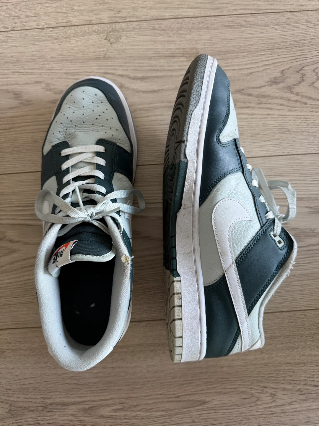 Green Nike Sneakers Size 12 - photo 2