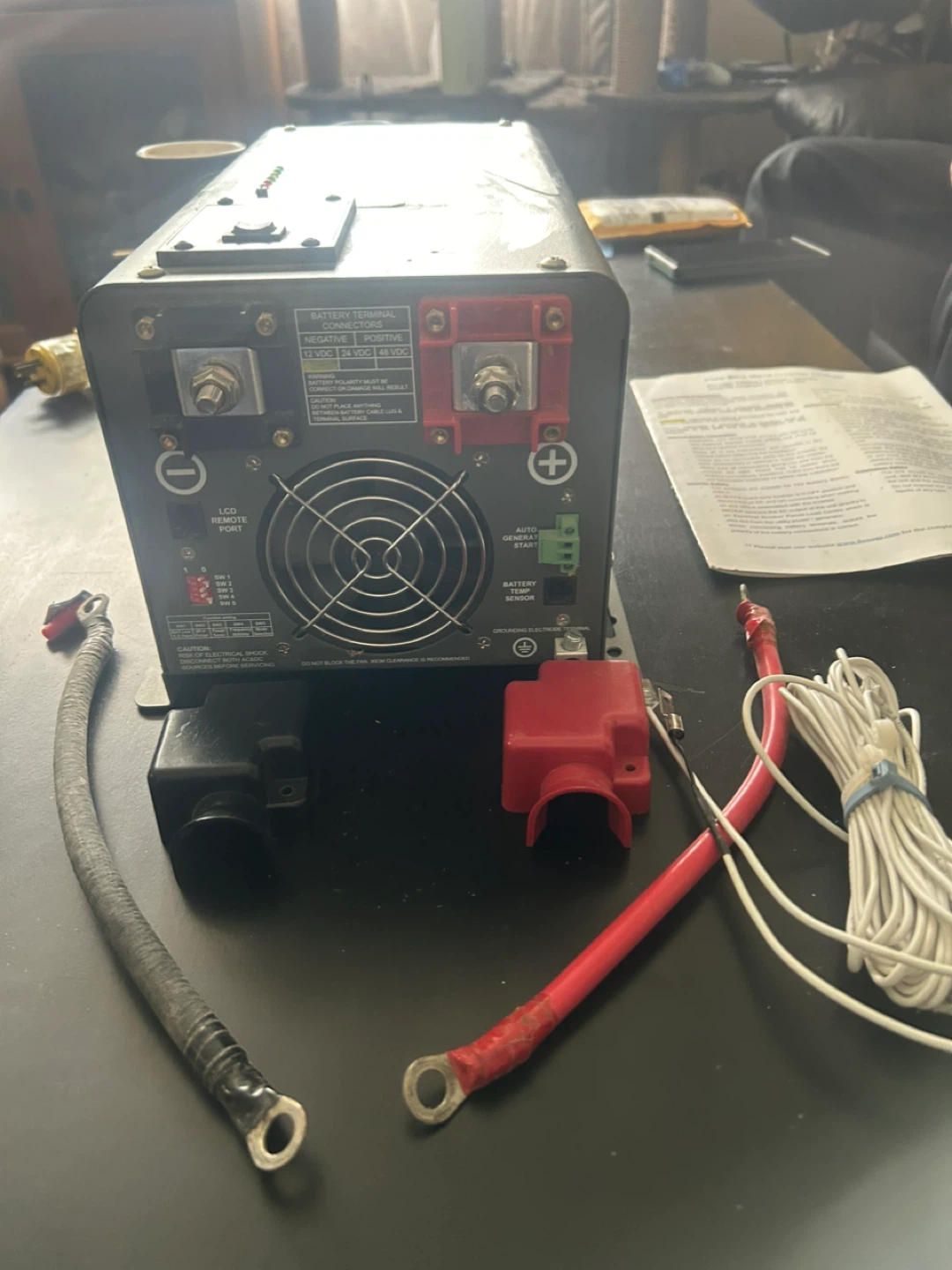 Renogy 1000W Pure Sine Wave Inverter Charger - photo 3