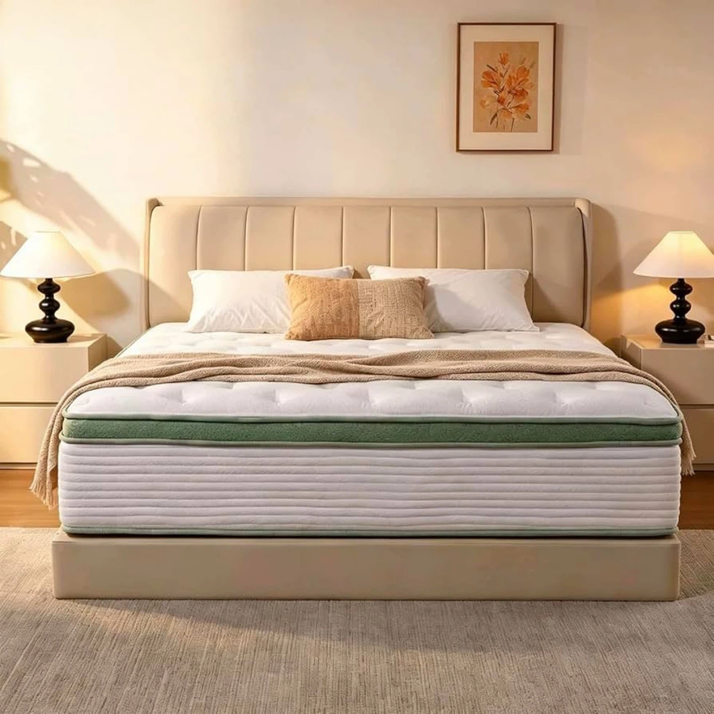 🔥 Brand New – 12" Full Size Hybrid Mattress (Memory Foam)
