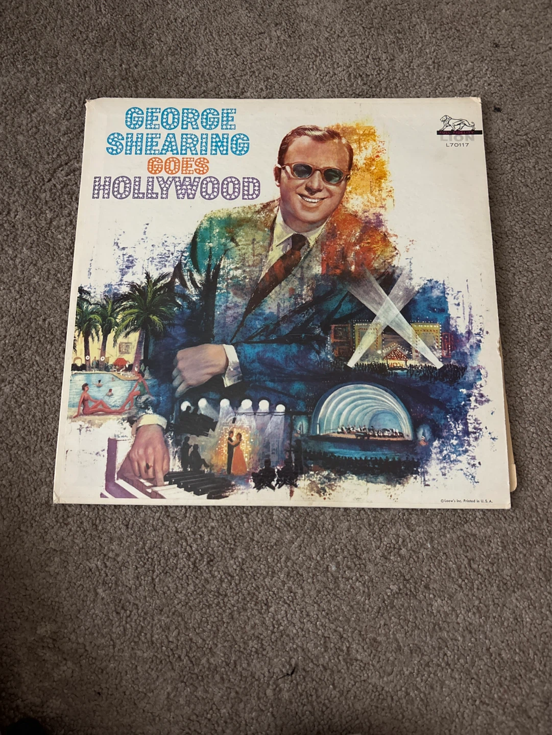 George Shearing Goes Hollywood Vinyl Record