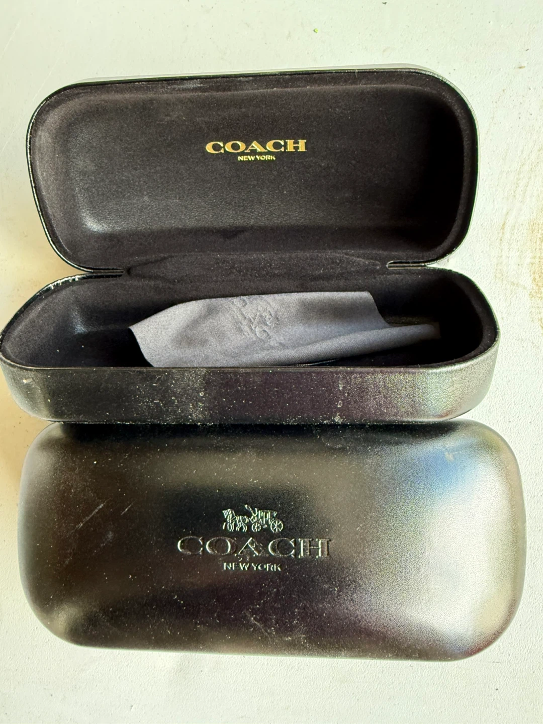 Coach New York Eyeglass Case with Cleaning Cloth - photo 2