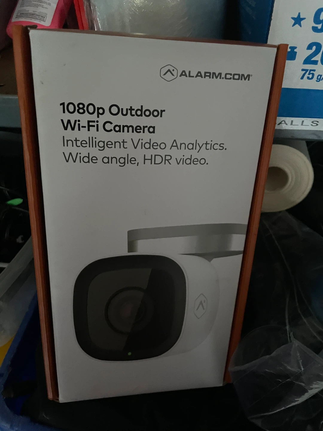 Alarm.com Outdoor Wi-Fi Security Camera 1080p