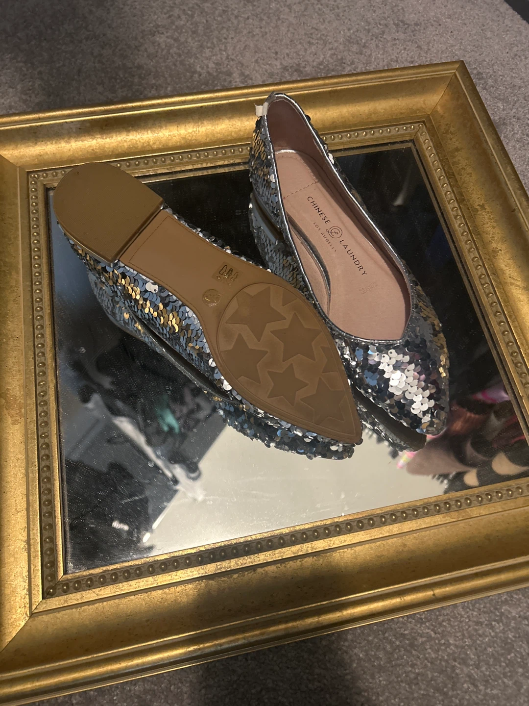 Chinese Laundry Sequin Flats - photo 2