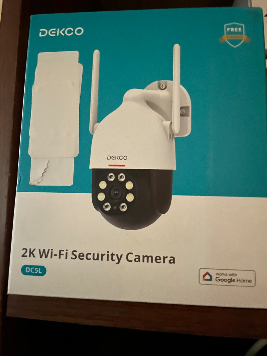 DEKCO 2K Wi-Fi Security Camera DC5L