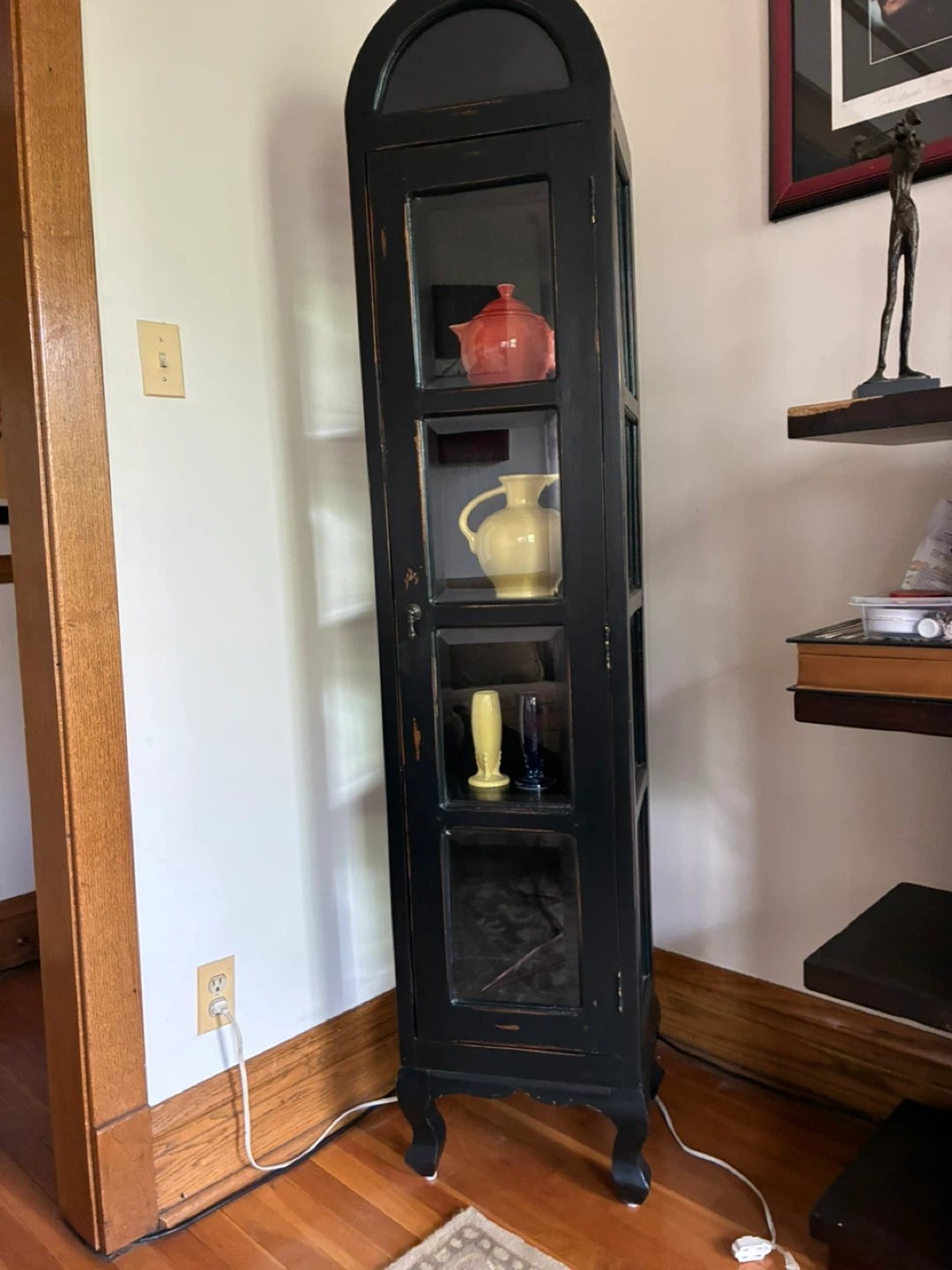 Black Display Cabinet - photo 2