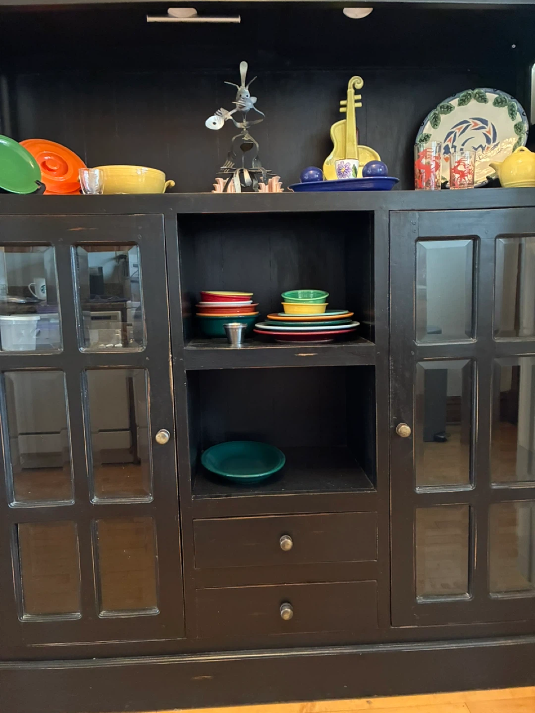 Black Display Cabinet - photo 3