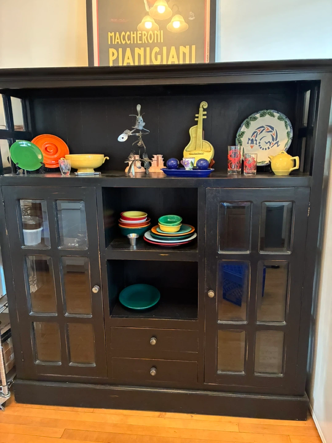 Black Display Cabinet - photo 4