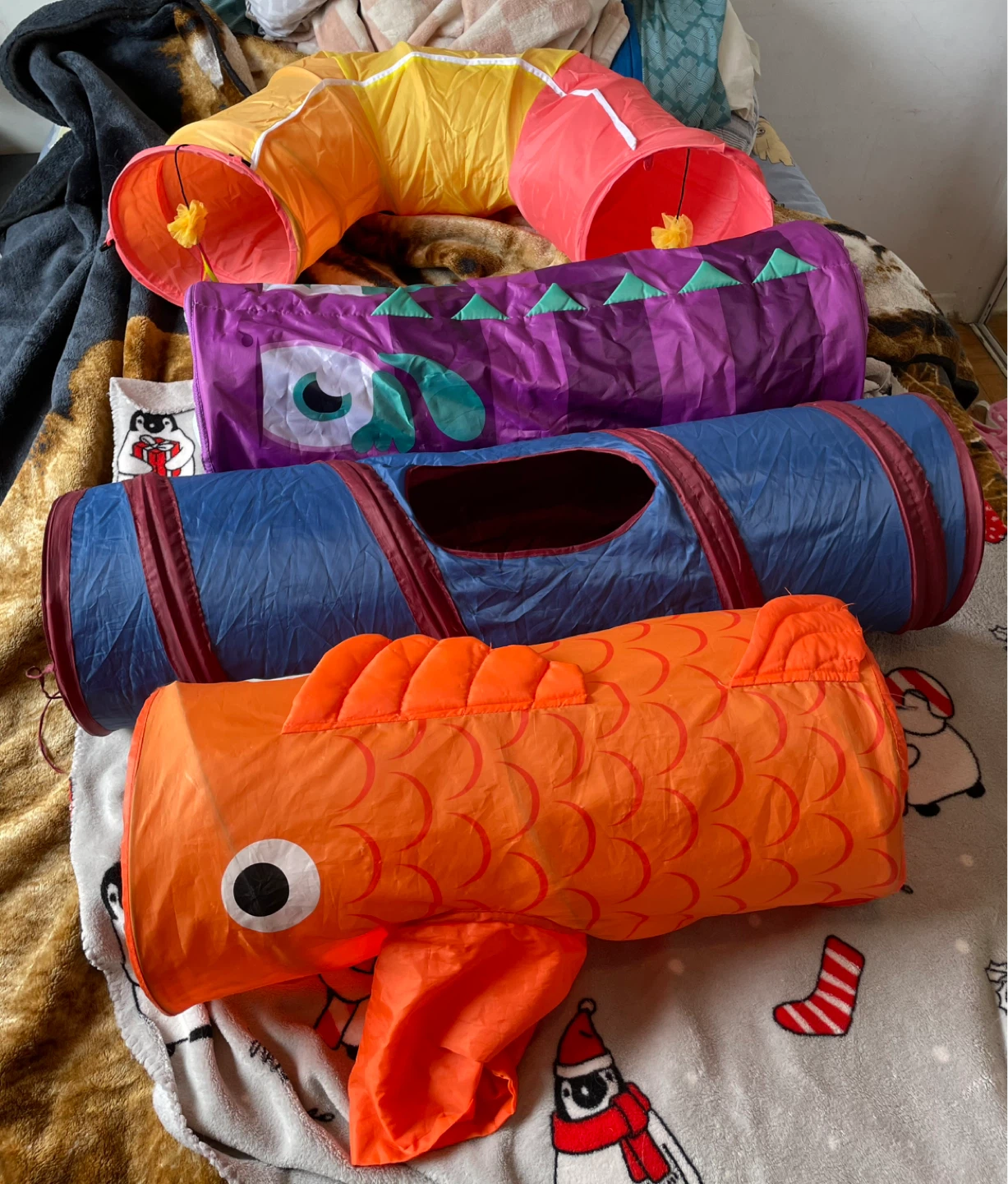 Cat Tunnels Lot
