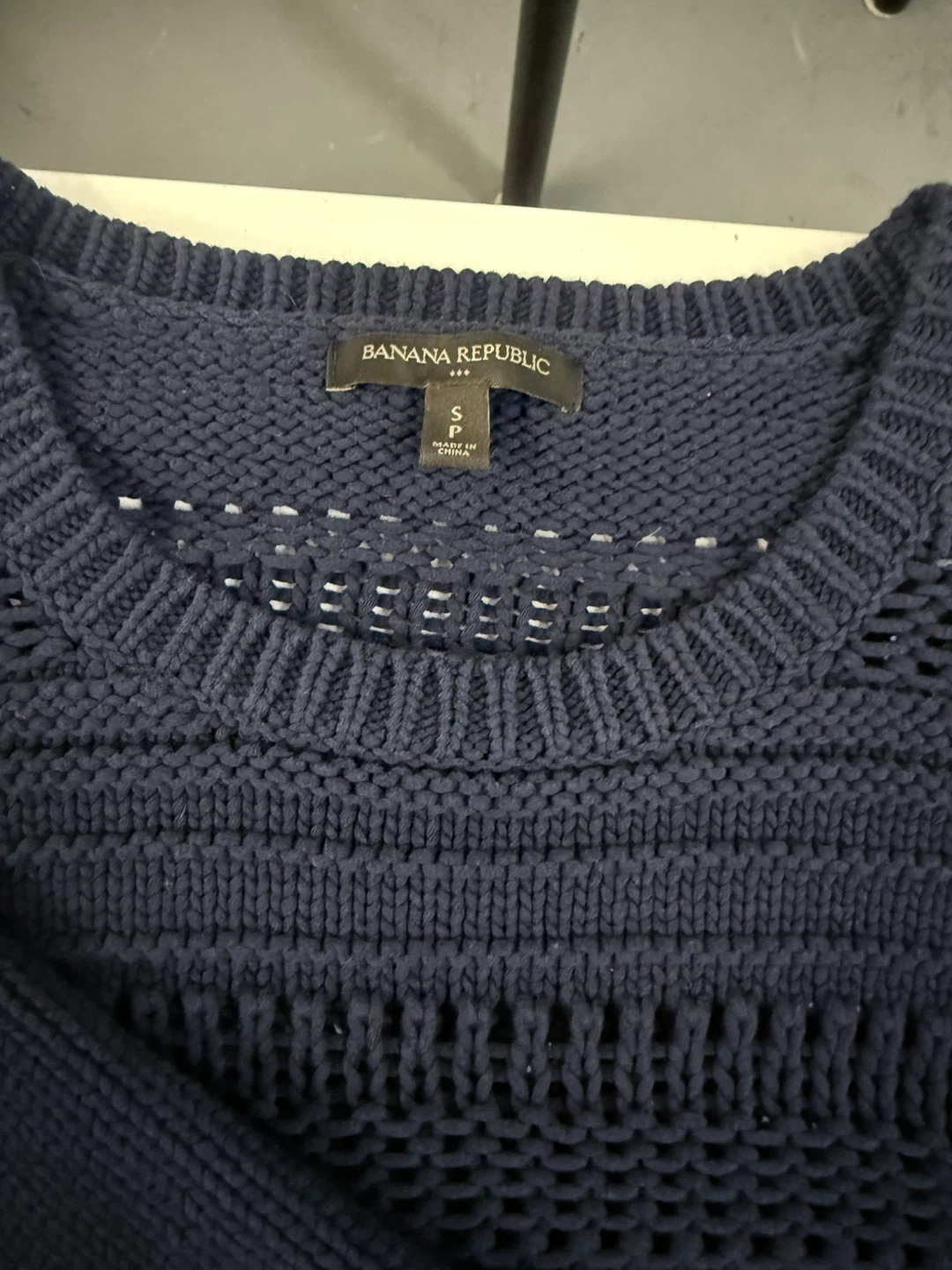 Banana Republic Navy Blue Sweater