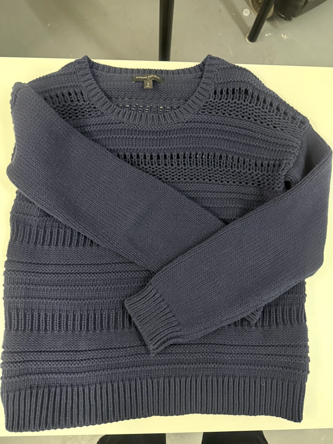 Banana Republic Navy Blue Sweater - photo 2