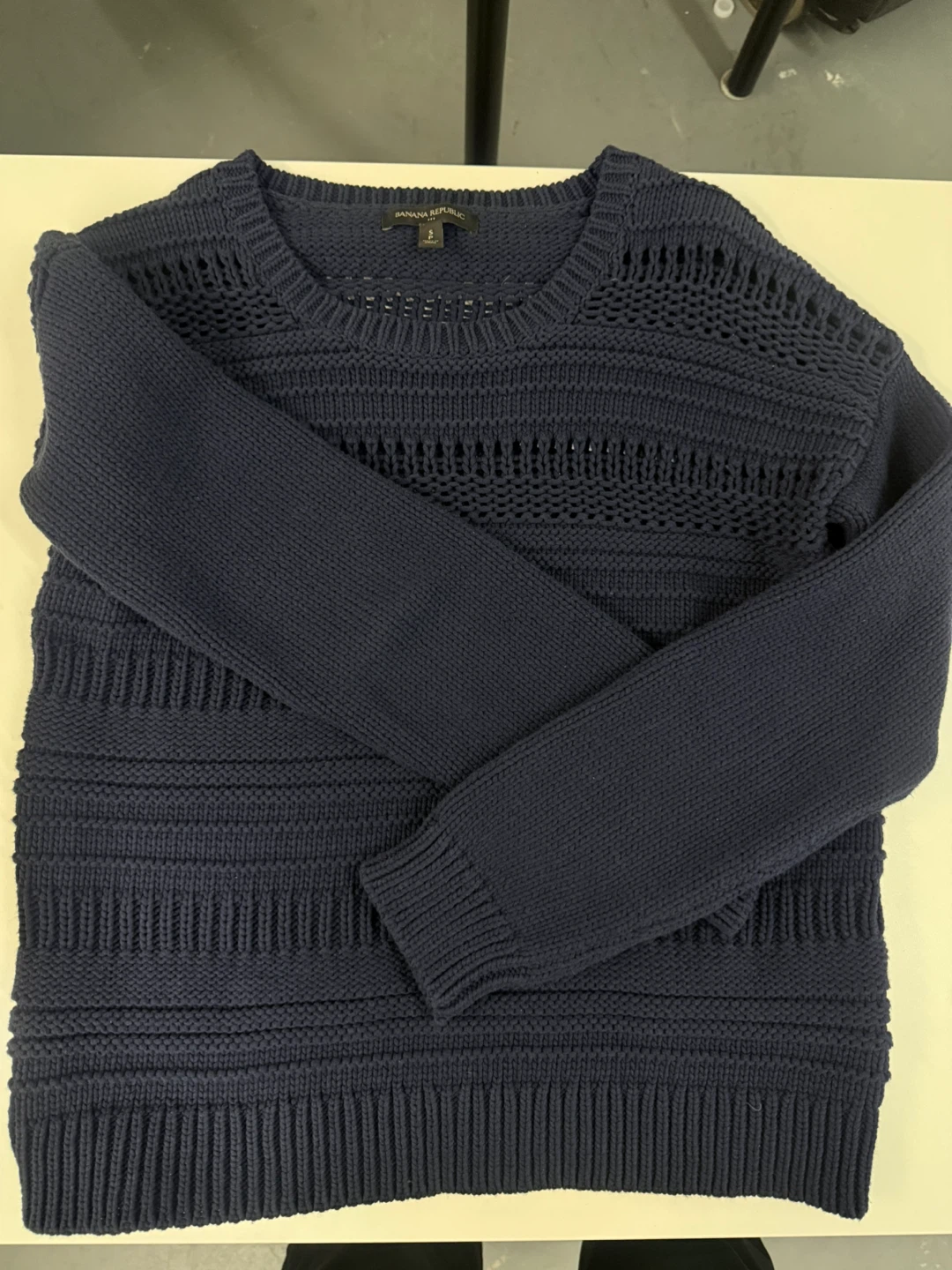Banana Republic Navy Blue Sweater - photo 3