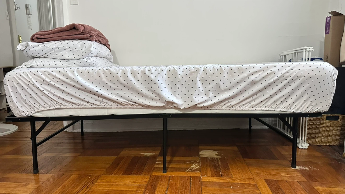 Foldable Metal Bed Frame — single/twin - photo 3