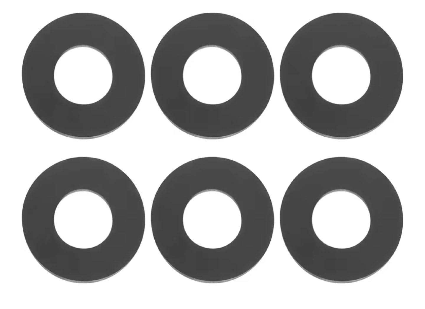 M20 Rubber Flat Washers 12 pcs