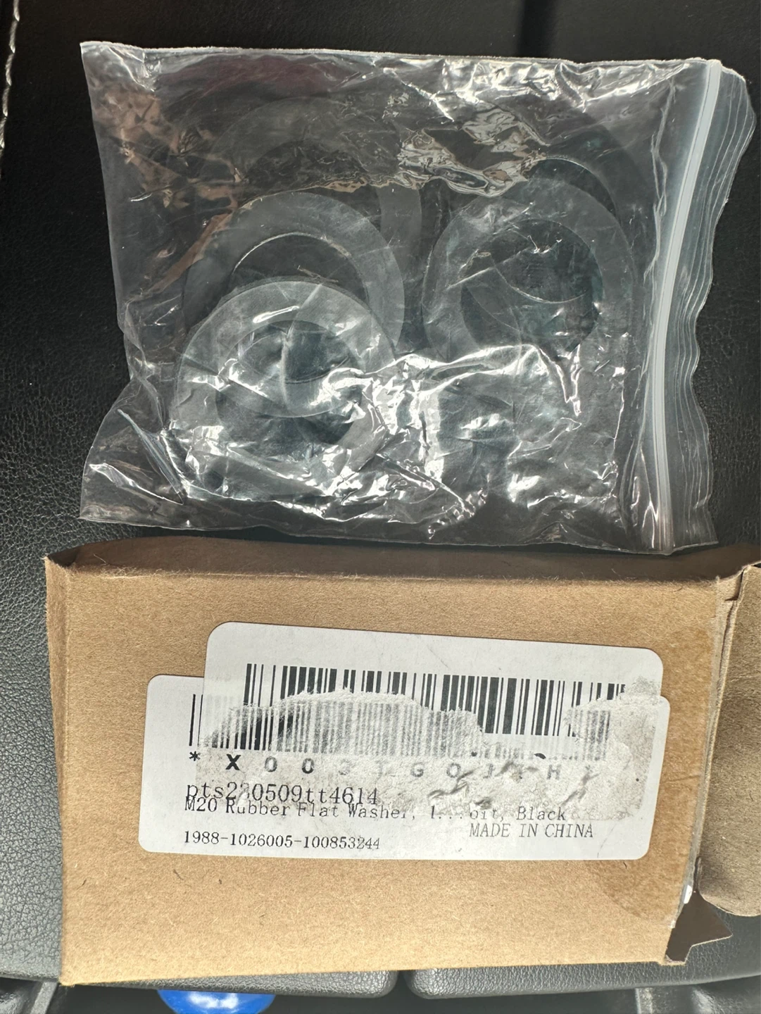 M20 Rubber Flat Washers 12 pcs - photo 2