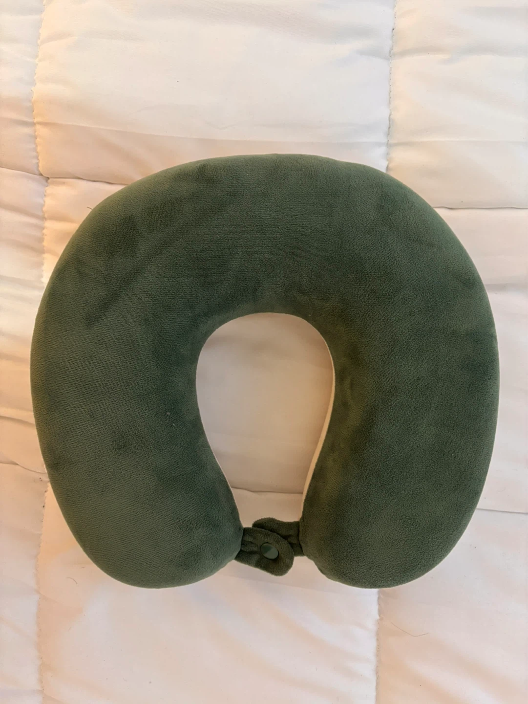 Green Travel Neck Pillow